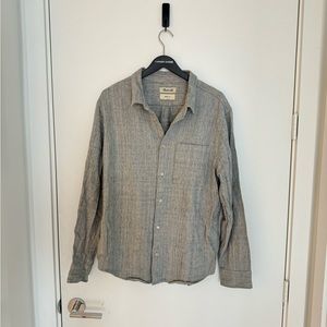 Men’s madewell flannel Sunday shirt large